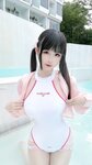 [Cosplay] miko酱ww 粉白海月姬