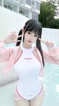 [Cosplay] miko酱ww 粉白海月姬