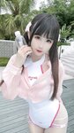 [Cosplay] miko酱ww 粉白海月姬