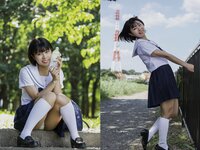 [Photobook] 制服✕ショートカット ヌード写真集 BEST[131P]