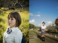 [Photobook] 制服✕ショートカット ヌード写真集 BEST[131P]