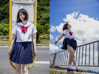 [Photobook] 制服✕ショートカット ヌード写真集 BEST[131P]