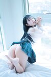 [Patreon] rinaモモリナ (momorina) - Extra-short Plaid Skirt