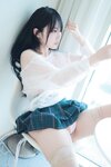 [Patreon] rinaモモリナ (momorina) - Extra-short Plaid Skirt