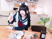 [Cosplay] miko酱ww 甜心女仆