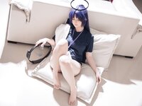 [Cosplay] 屿鱼 优香体操服T2