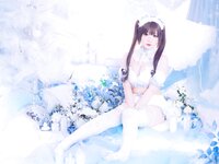 [Cosplay] 霜月shimo – White Bear[16P-384MB]