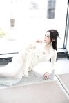 [Cosplay] 王馨瑶Yanni 白色连衣裙字画