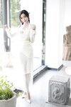 [Cosplay] 王馨瑶Yanni 白色连衣裙字画