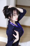 [Cosplay] Tina 很妖孽呀 - Secretary in business attire 职业装秘书