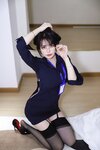 [Cosplay] Tina 很妖孽呀 - Secretary in business attire 职业装秘书