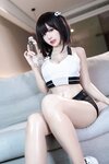 [Cosplay] miko 酱 - Egg white panda 蛋白大熊猫