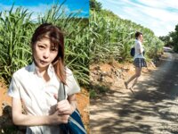 [Photobook] 森日向子 ヌード写真集『夏 駆ける 空 Blue sky Blue』制服未公開編