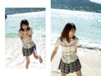 [Photobook] 森日向子 ヌード写真集『夏 駆ける 空 Blue sky Blue』制服未公開編