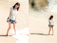 [Photobook] 森日向子 ヌード写真集『夏 駆ける 空 Blue sky Blue』制服未公開編