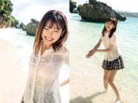 [Photobook] 森日向子 ヌード写真集『夏 駆ける 空 Blue sky Blue』制服未公開編
