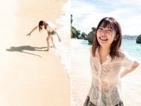 [Photobook] 森日向子 ヌード写真集『夏 駆ける 空 Blue sky Blue』制服未公開編
