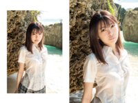 [Photobook] 森日向子 ヌード写真集『夏 駆ける 空 Blue sky Blue』制服未公開編