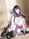 [Cosplay] Ringo Mitsuki 林檎蜜紀 - 原神ﰾ���新コスプレ⚡️Sexy雷電将軍ﰾ���ファンティア限定エロエロランジェリーVerもﰾ���