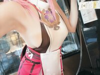 [Cosplay] Ringo Mitsuki 林檎蜜紀 -  ﲯﯥ 横乳も腋も！？すっごい見せつけてくるえちち八重神子ﲯﯥ