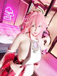 [Cosplay] Ringo Mitsuki 林檎蜜紀 -  ﲯﯥ 横乳も腋も！？すっごい見せつけてくるえちち八重神子ﲯﯥ