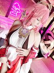 [Cosplay] Ringo Mitsuki 林檎蜜紀 -  ﲯﯥ 横乳も腋も！？すっごい見せつけてくるえちち八重神子ﲯﯥ