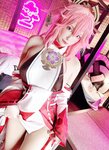 [Cosplay] Ringo Mitsuki 林檎蜜紀 -  ﲯﯥ 横乳も腋も！？すっごい見せつけてくるえちち八重神子ﲯﯥ