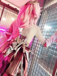 [Cosplay] Ringo Mitsuki 林檎蜜紀 -  ﲯﯥ 横乳も腋も！？すっごい見せつけてくるえちち八重神子ﲯﯥ