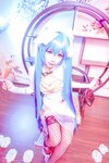 [Cosplay] Ely - Hatsune Miku Canary Cheongsam 初音未来金丝雀旗袍