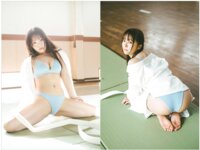 [Photobook] 上田操 デジタル写真集「はだけた道着の下……」先行カット