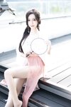 [Cosplay] 王馨瑶Yanni 粉色古装情趣