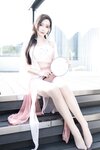 [Cosplay] 王馨瑶Yanni 粉色古装情趣