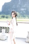 [Cosplay] 王馨瑶Yanni 粉色古装情趣