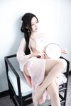 [Cosplay] 王馨瑶Yanni 粉色古装情趣