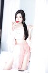 [Cosplay] 王馨瑶Yanni 粉色古装情趣