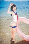 [Cosplay] Hitsuji Negoto 音琴ひつじ - Spring new edition set bonus - Natsuiro Sailor 春新刊セットオマケ -なついろセーラー