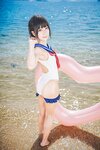 [Cosplay] Hitsuji Negoto 音琴ひつじ - Spring new edition set bonus - Natsuiro Sailor 春新刊セットオマケ -なついろセーラー