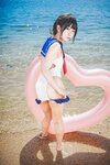 [Cosplay] Hitsuji Negoto 音琴ひつじ - Spring new edition set bonus - Natsuiro Sailor 春新刊セットオマケ -なついろセーラー