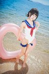 [Cosplay] Hitsuji Negoto 音琴ひつじ - Spring new edition set bonus - Natsuiro Sailor 春新刊セットオマケ -なついろセーラー