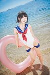 [Cosplay] Hitsuji Negoto 音琴ひつじ - Spring new edition set bonus - Natsuiro Sailor 春新刊セットオマケ -なついろセーラー