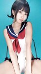 [Cosplay] Hitsuji Negoto 音琴ひつじ - Spring new edition set bonus - Natsuiro Sailor 春新刊セットオマケ -なついろセーラー
