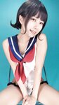 [Cosplay] Hitsuji Negoto 音琴ひつじ - Spring new edition set bonus - Natsuiro Sailor 春新刊セットオマケ -なついろセーラー