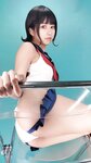 [Cosplay] Hitsuji Negoto 音琴ひつじ - Spring new edition set bonus - Natsuiro Sailor 春新刊セットオマケ -なついろセーラー