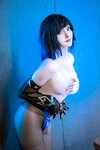 [Cosplay] Natsuko 夏夏子 - Night Orchid Bunny Girl 夜兰兔女郎