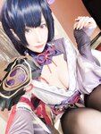 [Cosplay] Ringo Mitsuki 林檎蜜紀 - 今日はすけべ回♡原神・淫紋付・雷電将軍をどすけべ股縄綱渡りで調教♡