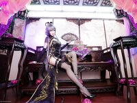 [Cosplay] Ely - Luo Tianyi canary cheongsam 洛天依金丝雀旗袍