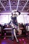 [Cosplay] Ely - Luo Tianyi canary cheongsam 洛天依金丝雀旗袍