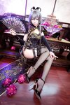 [Cosplay] Ely - Luo Tianyi canary cheongsam 洛天依金丝雀旗袍