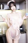 [Cosplay] 玥儿玥 粉色女仆