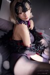 [Cosplay] Cien 恩恩 - Black Jungle Bunny Girl Part 2 黑贞兔女郎 2